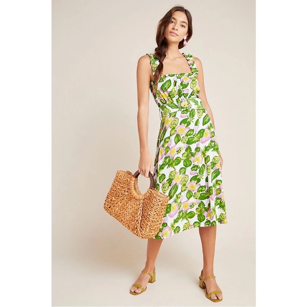 Anthropologie Faithfull The Brand Mae Belted Midi Dress
Size S - Picture 2 of 10